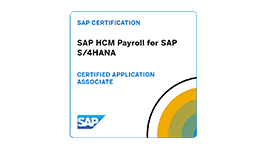 SAP Certified Associate-SAP HCM Payroll for SAPS/4HANA